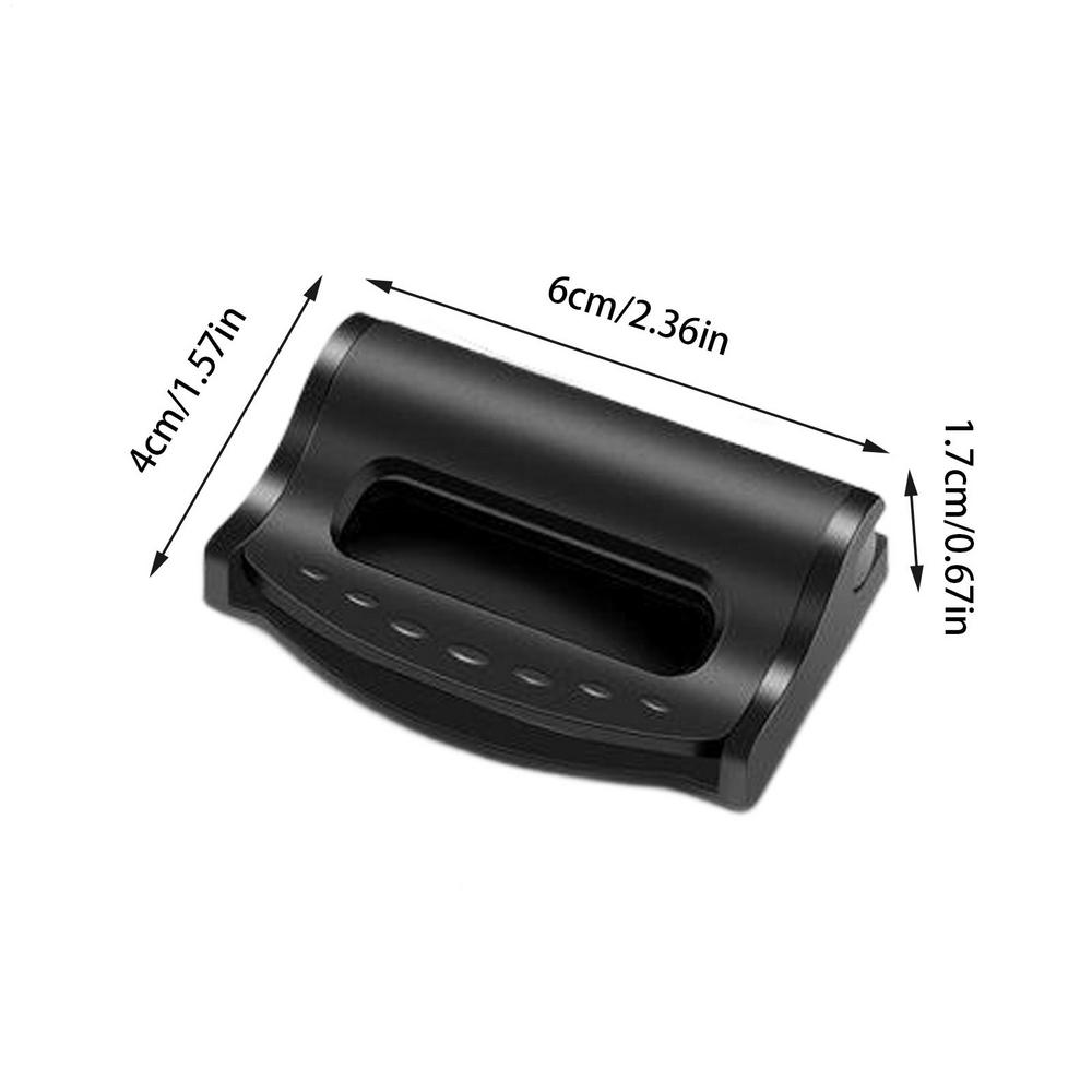 Фиксатор ремня безопасности для автокресла, Зажимы для ремня безопасности, Регулятор ремня безопасности, Стопор ремня безопасности, Универсальные зажимы для ремня безопасности, Регулятор ремня безопасности чёрный